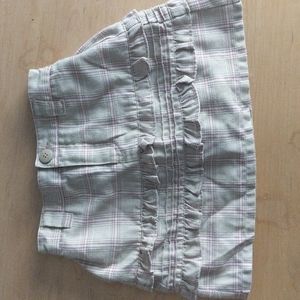 Plaid Girl's Skort